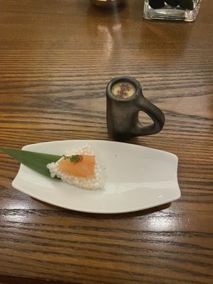 Complimentary dish #Veganuary at Indian Accent in New York City