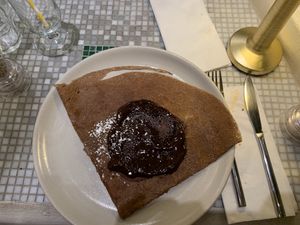 Ask for the dessert crêpes to be made vegan at Chez Germain in Paris