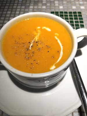 Small soup at Chez Germain in Paris