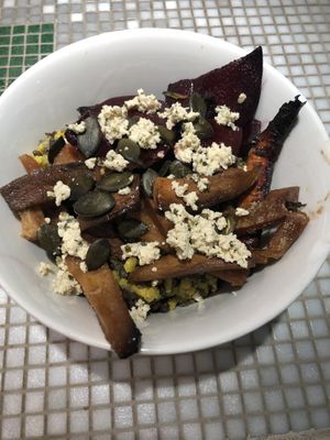 Vegan bowl  at Chez Germain in Paris