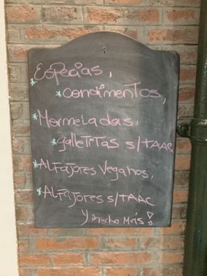 Alfajores veganos at Deli Campos in Rosario