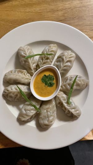 Vegan momo  at Forest & Plate in Kathmandu