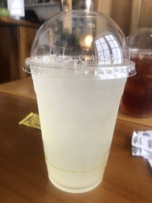To go cups with paper straws! at Bird's Nest Cafe in Nashville
