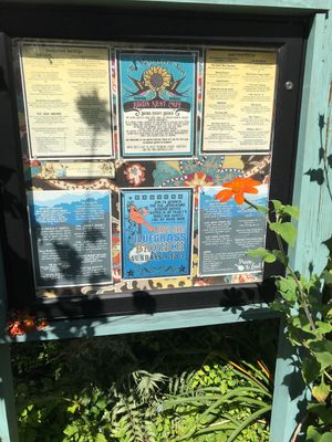 Menus at Bird's Nest Cafe in Nashville