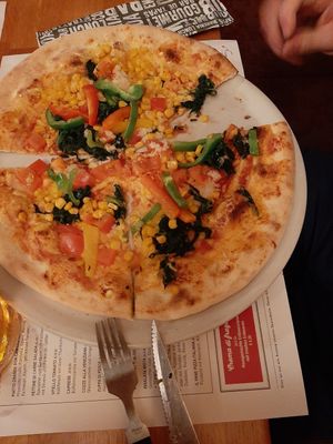 Pizza Siena vegan at Don Camillo - Neue Welt in Graz