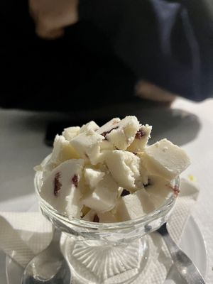 Gelado de coco   at Mother India in Figueira Da Foz