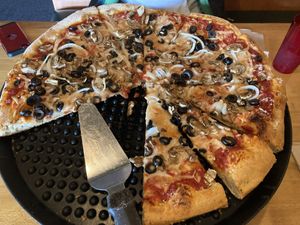   at Uncle Joe's Pizzeria in Anchorage