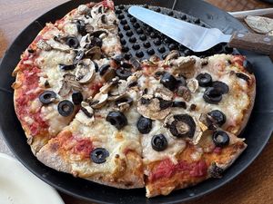   at Uncle Joe's Pizzeria in Anchorage