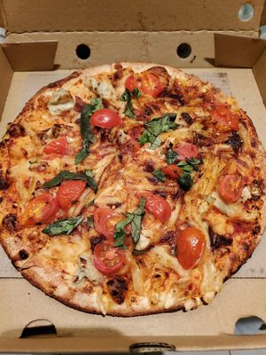 Margherita (with modifications) at Crust Gourmet Pizza Bar in Kirwan