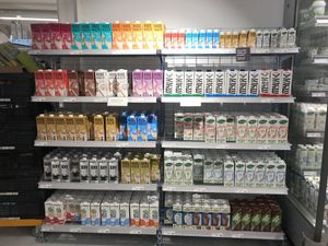 Plant milk at Marqt - Hoofddorpweg in Amsterdam