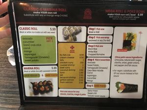 Lunch menu at Sun Cuisines in Williamsville