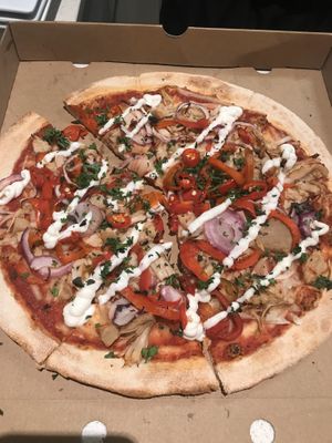 Vegan at Crust Gourmet Pizza Bar in Broadbeach