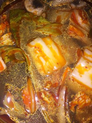 Tom Yum with Vegetables  at Mrs. An Thai in New York City