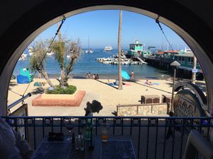 Impressive view! at Steve's Steakhouse in Santa Catalina Island