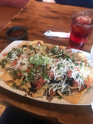 Vegan nachos!  at Limón y Sal in Ventura