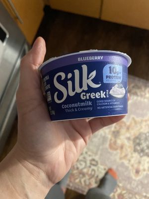 Vegan blueberry yogurt   at Food Lion in Berkeley Springs