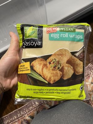 Vegan egg roll wraps   at Food Lion in Berkeley Springs