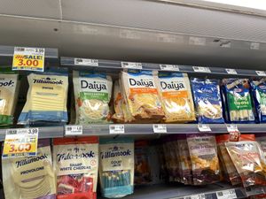 Vegan cheeses   at Food Lion in Berkeley Springs