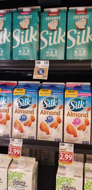 More vegan milks at Food Lion in Berkeley Springs