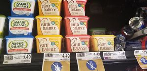 Earth balance vegan butter at Food Lion in Berkeley Springs