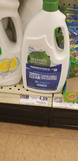 Seventh generation cleaner at Food Lion in Berkeley Springs