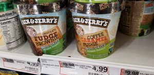 Ben and Jerry's vegan ice cream at Food Lion in Berkeley Springs