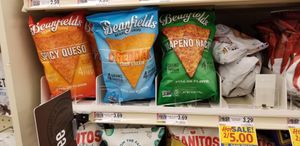 Beanfields chips at Food Lion in Berkeley Springs