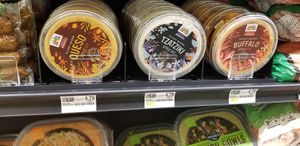 Vegan dips at Food Lion in Berkeley Springs