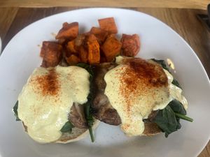 Breakfast  at Ravens' Restaurant in Mendocino