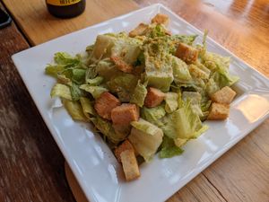 Cesar salad at Ravens' Restaurant in Mendocino