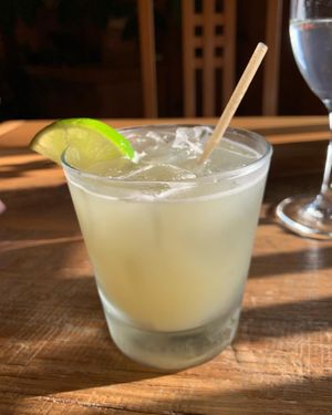 REALLY good Sauza Margarita at Ravens' Restaurant in Mendocino