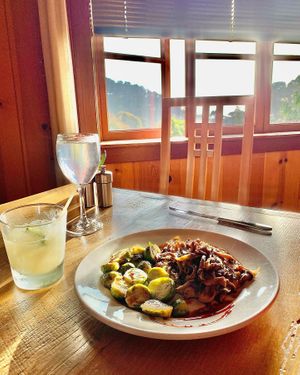  at Ravens' Restaurant in Mendocino