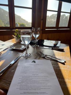 Everyone else uploaded food, so I'm uploading atmosphere. at Ravens' Restaurant in Mendocino