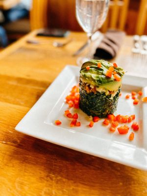   at Ravens' Restaurant in Mendocino