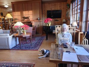  at Ravens' Restaurant in Mendocino