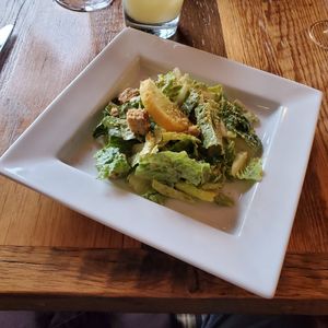 Split Caeser salad at Ravens' Restaurant in Mendocino