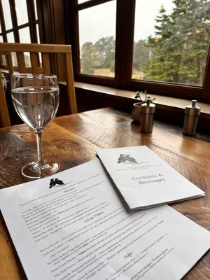 View at Ravens' Restaurant in Mendocino