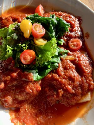 Ravioli  at Ravens' Restaurant in Mendocino