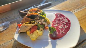  at Ravens' Restaurant in Mendocino