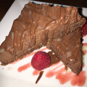 Mint Chocolate Tart at Ravens' Restaurant in Mendocino