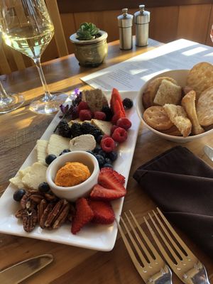   at Ravens' Restaurant in Mendocino