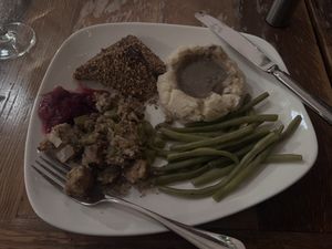 Texture terrible  at Ravens' Restaurant in Mendocino