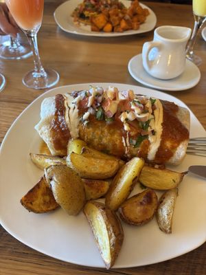  Breakfast burrito!   at Ravens' Restaurant in Mendocino