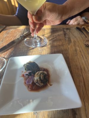   at Ravens' Restaurant in Mendocino