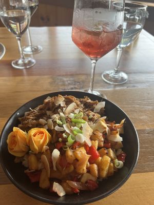   at Ravens' Restaurant in Mendocino