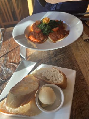   at Ravens' Restaurant in Mendocino