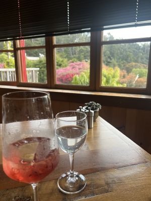   at Ravens' Restaurant in Mendocino