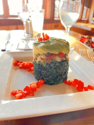   at Ravens' Restaurant in Mendocino