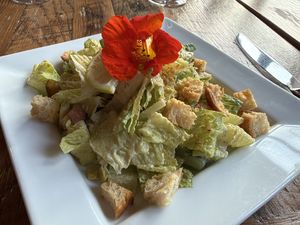 Caesar salad  at Ravens' Restaurant in Mendocino