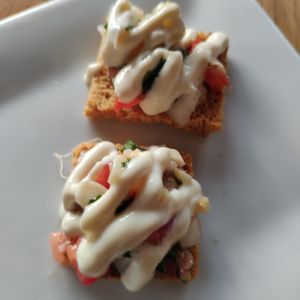 Amuse bouche at Ravens' Restaurant in Mendocino